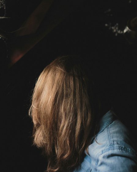 a girl who looked away